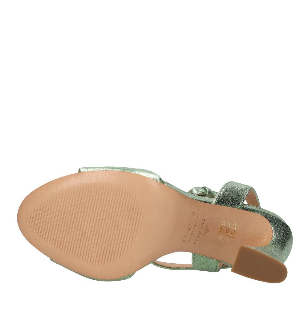 CARRANO Sandali in pelle laminata Saldi