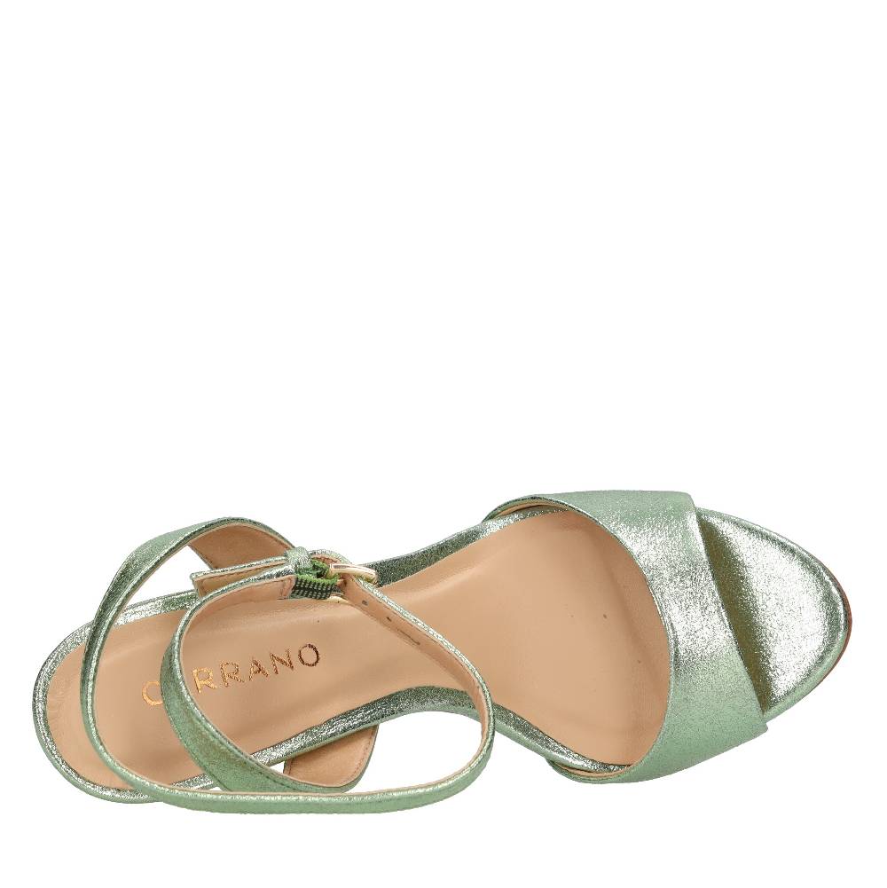 CARRANO Sandali in pelle laminata Saldi