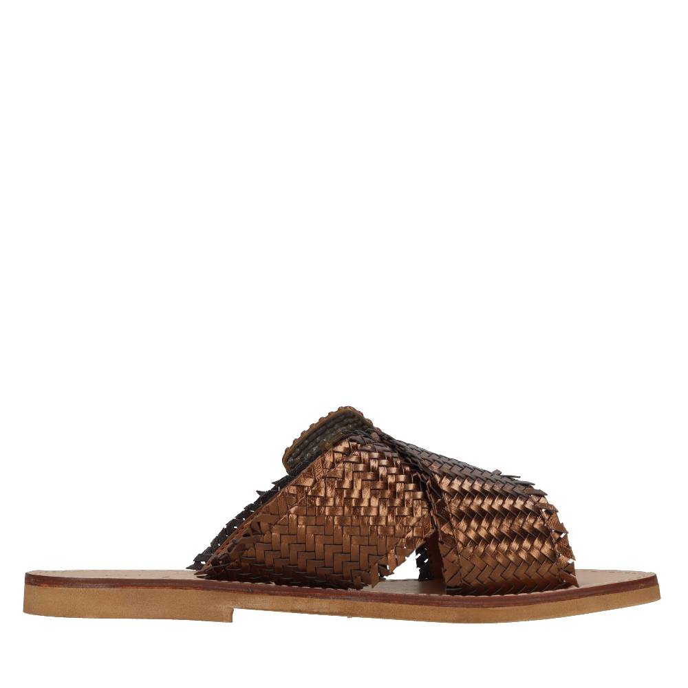 CHATULLE LAB Mules in ecopelle intrecciata Nuova