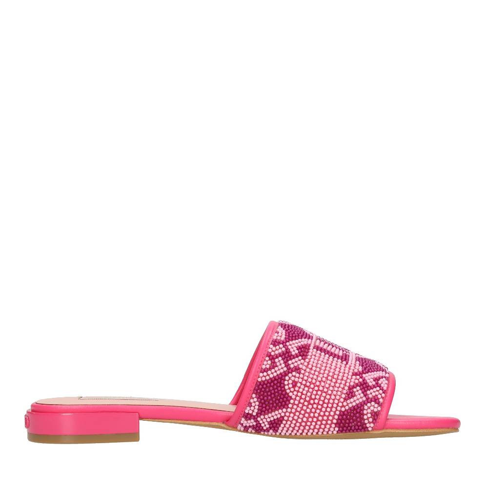 LIU JO Mules in perline ed ecopelle Saldi