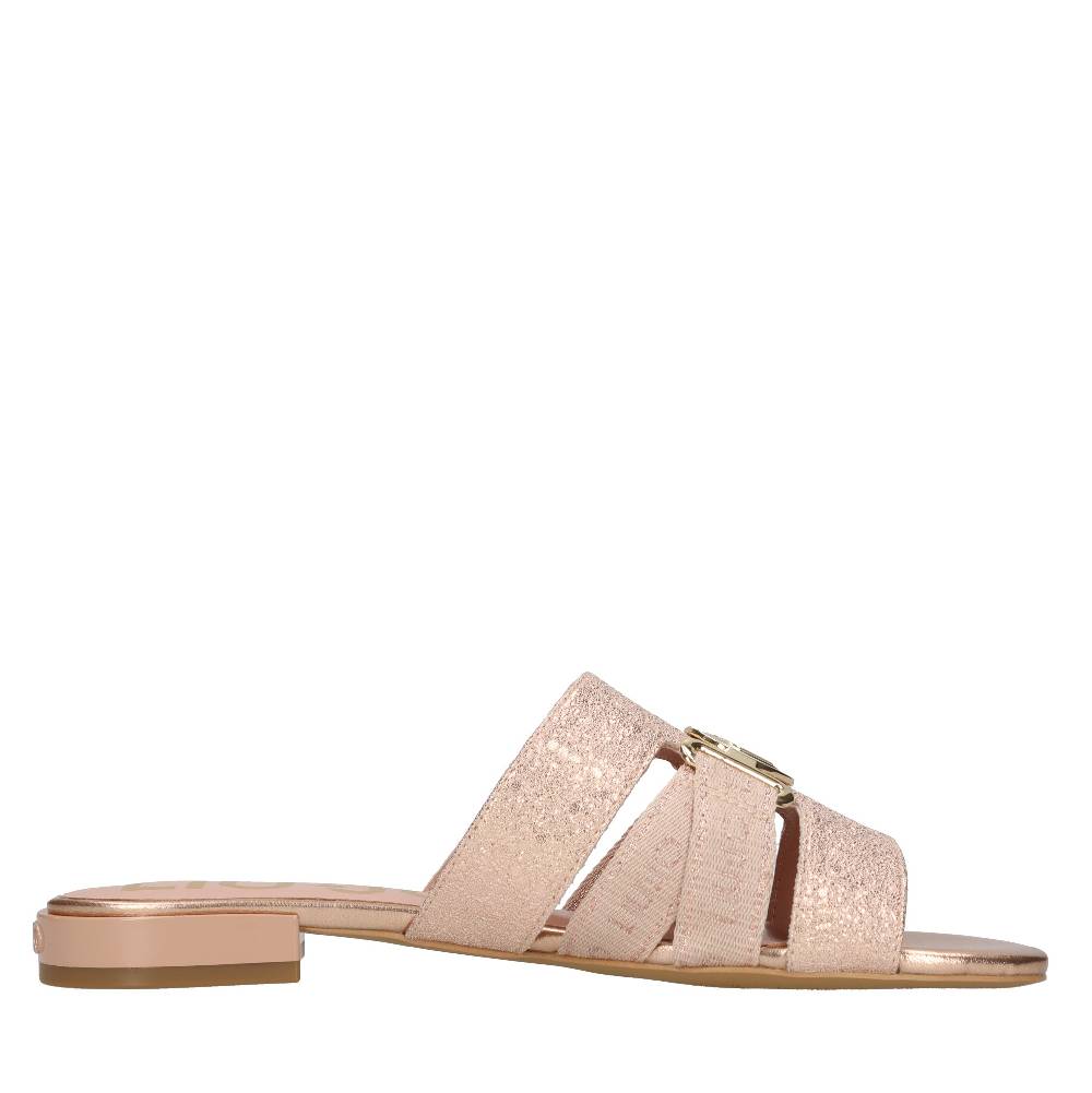 LIU JO Mules in tessuto ed ecopelle Negozio