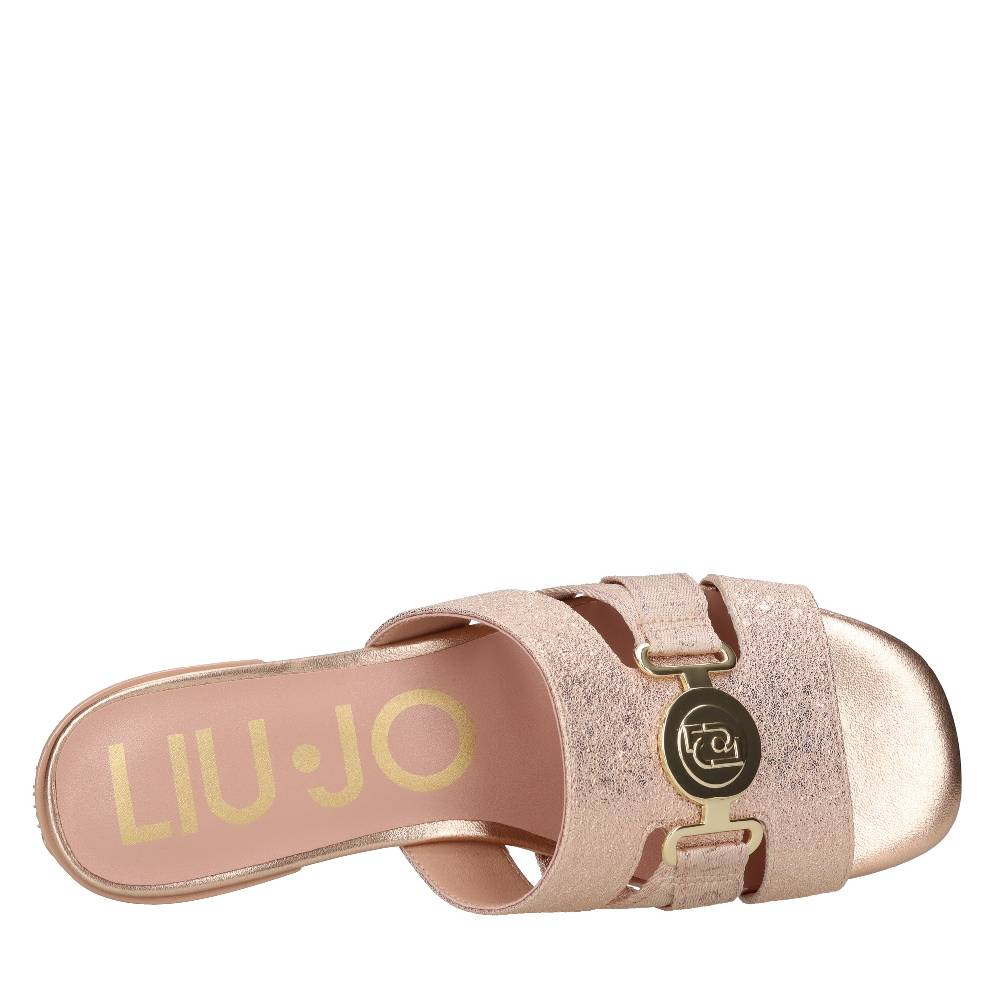 LIU JO Mules in tessuto ed ecopelle Negozio