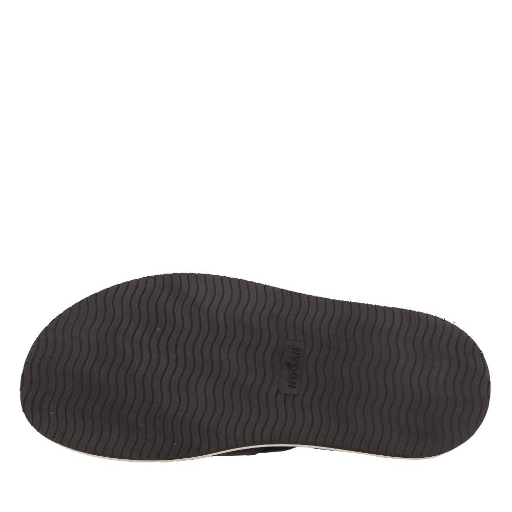HOGAN Sandali flat in pelle In Linea