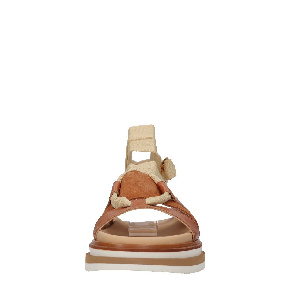 HOGAN Sandali flat in pelle Qualità