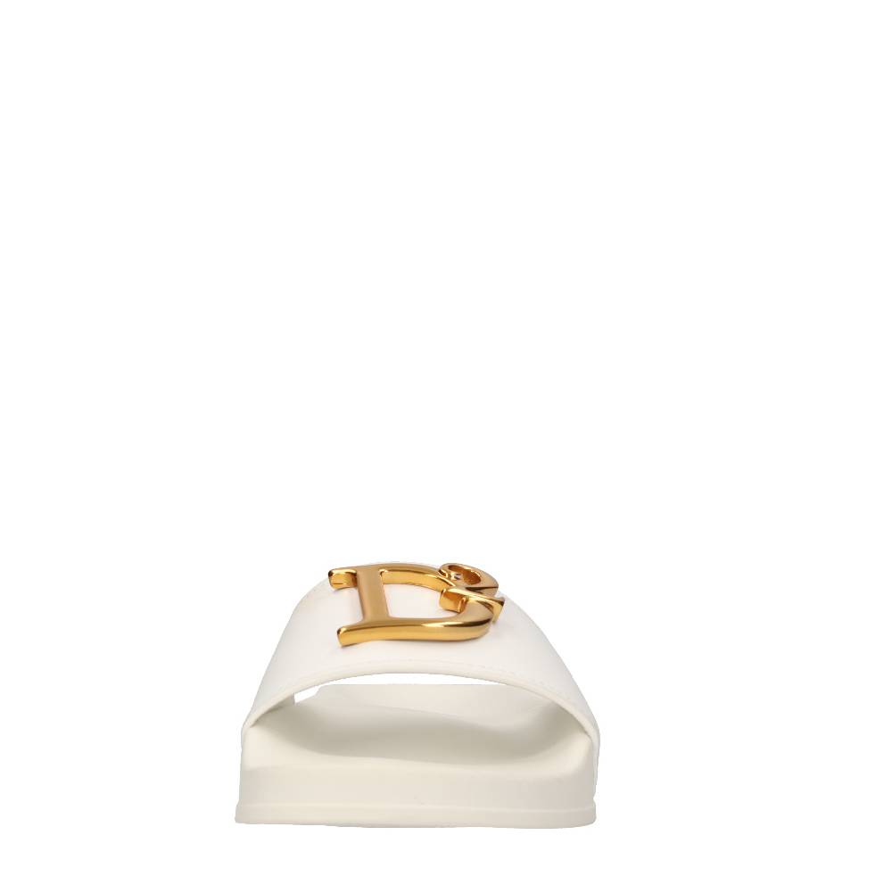 DSQUARED2 Mules in gomma e pelle Pezzi Unici