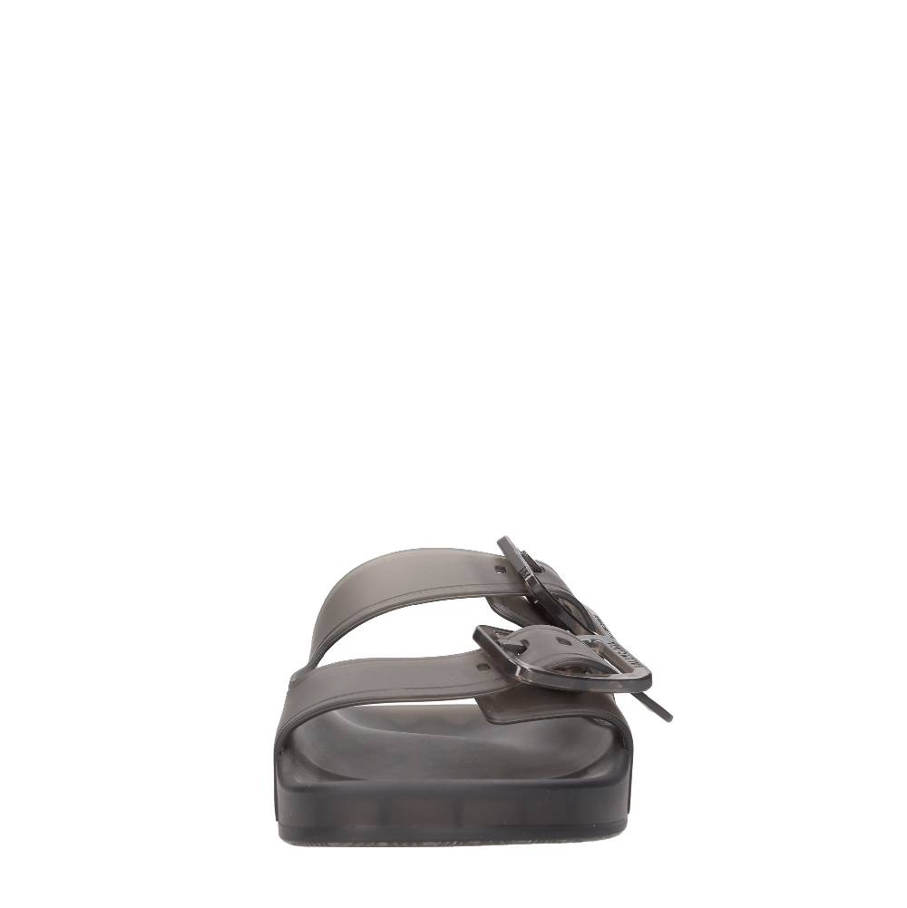 BALENCIAGA Mules in gomma trasparente Consegna Veloce