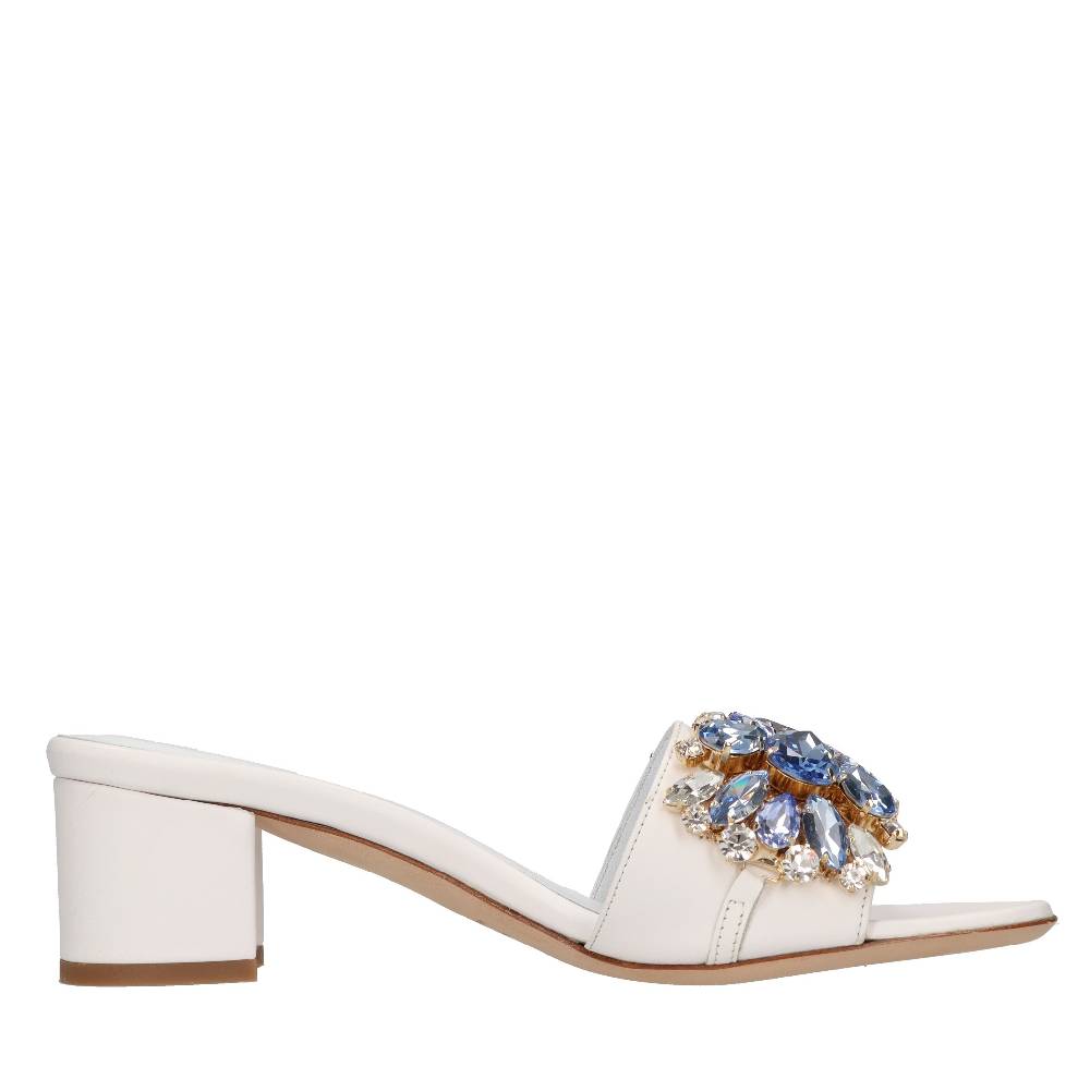 EDDICUOMO Mules in pelle Sottocosto
