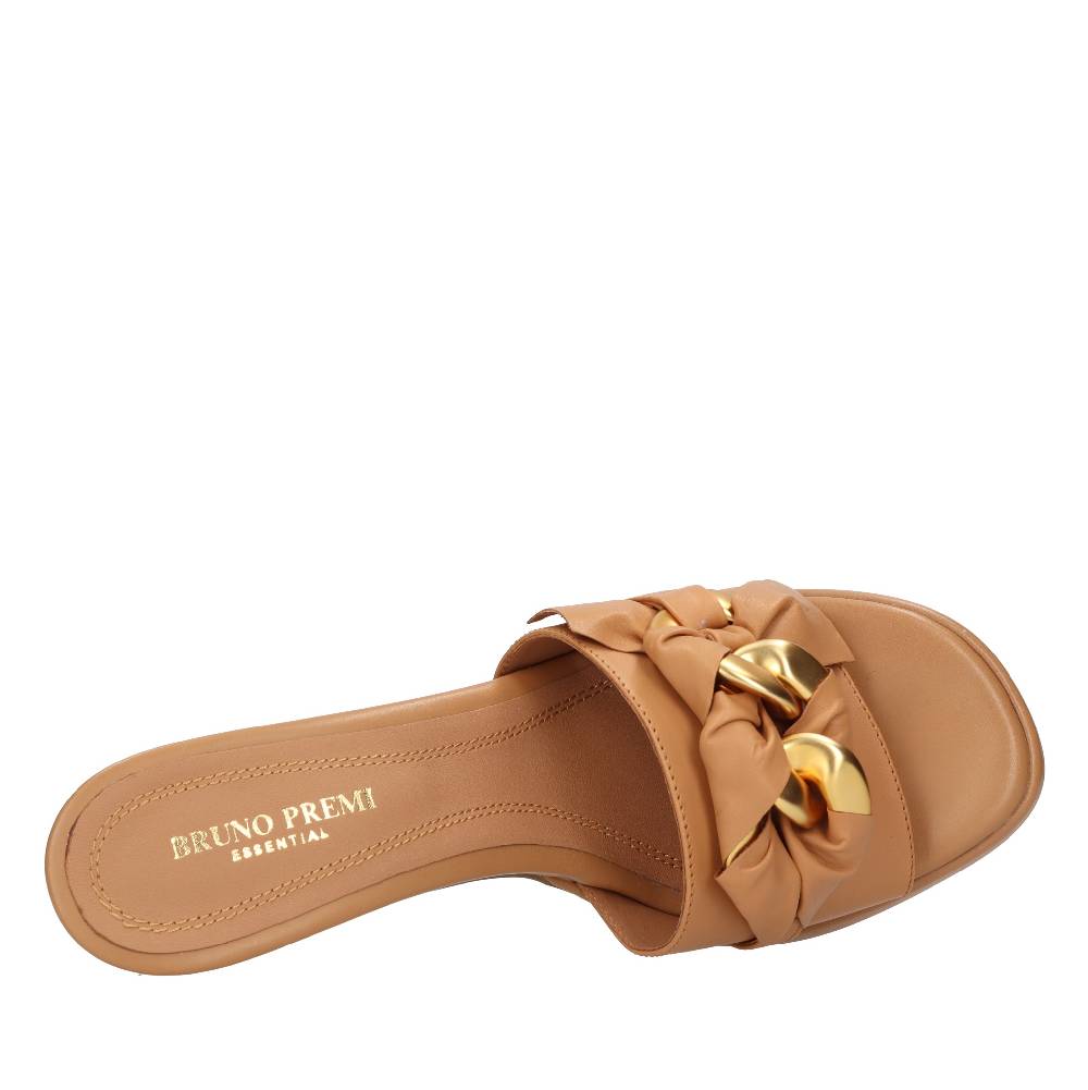 BRUNO PREMI Mules in pelle Sconto