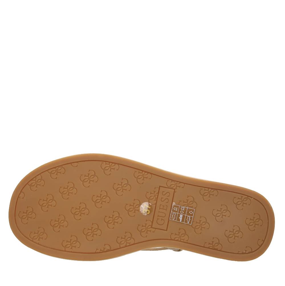 GUESS Sandali con zeppa in pelle Offerta