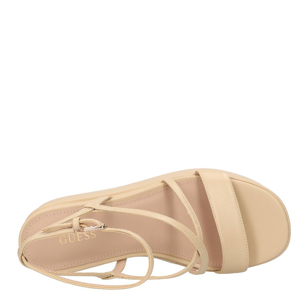 GUESS Sandali con zeppa in pelle Offerta