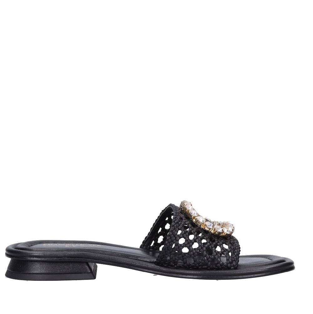 EMANUELLE VEE Mules in pelle Economico