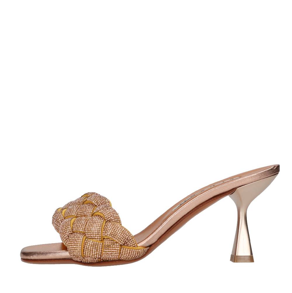ALBANO Mules in strass
