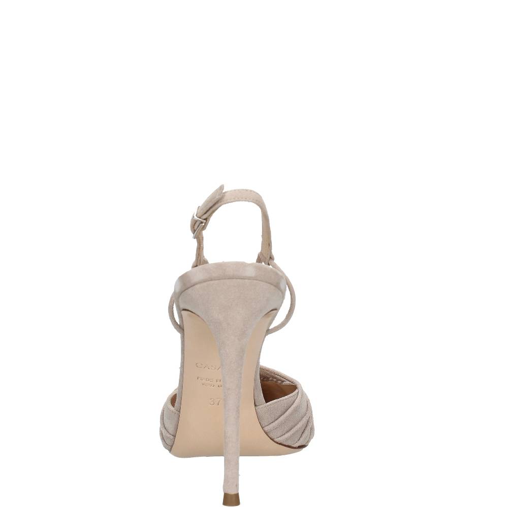 CASADEI Décolleté slingback in camoscio Fino Al -60%