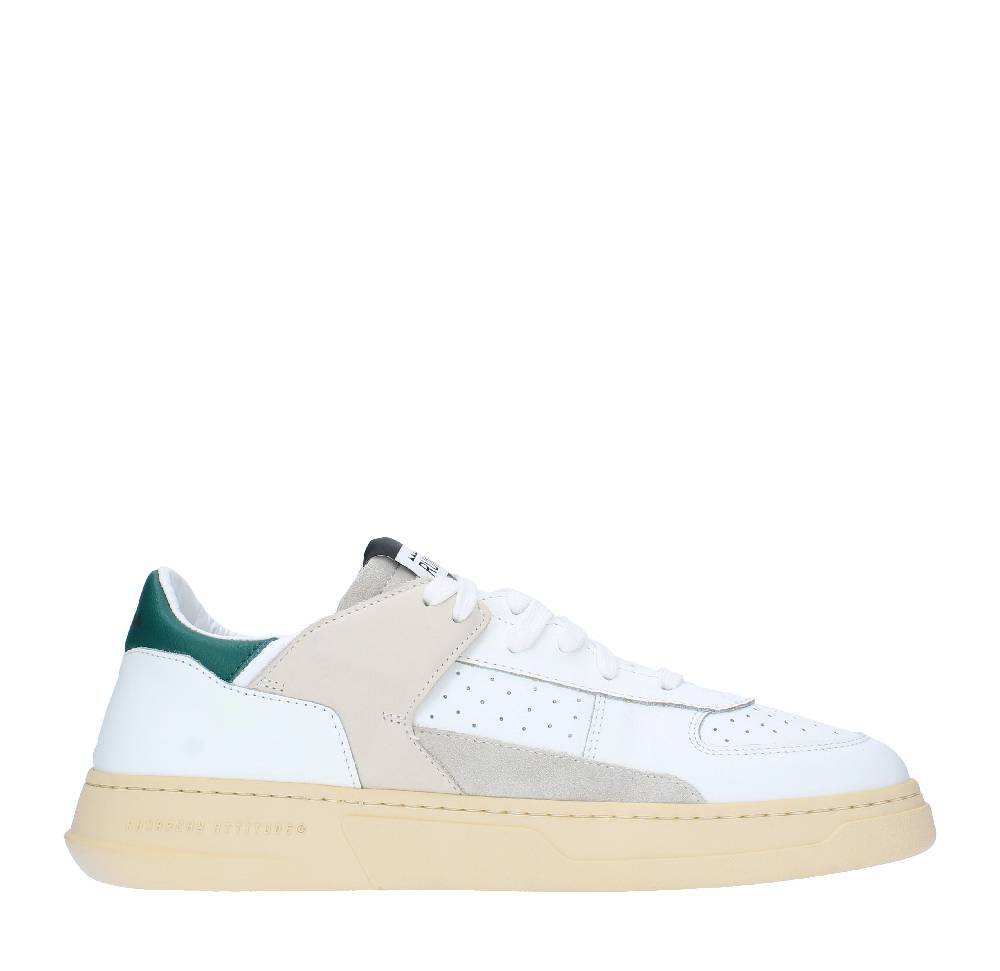 RUN OF Sneakers modello EVO COMBI-AV RUN OF in pelle camoscio e tessuto Sconto