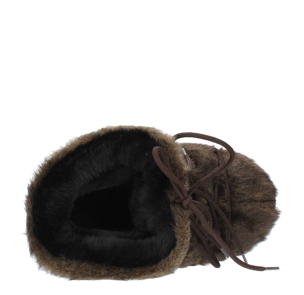 MOON BOOT Stivaletti da neve modello ICON LOW FAUX FUR MOON BOOT in gomma ed ecopelliccia Offerta