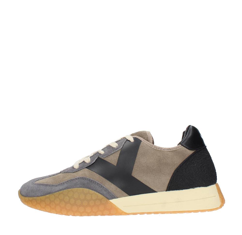KEH NOO Sneakers KEH NOO in camoscio tessuto e gomma