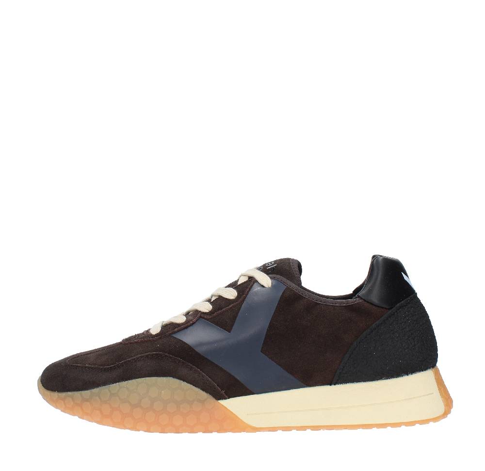 KEH NOO Sneakers KEH NOO in camoscio tessuto e gomma