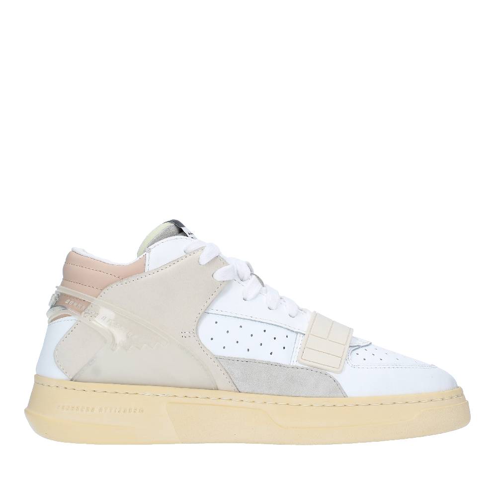 RUN OF Sneakers modello MID COMBI-CP RUN OF in pelle camoscio Vendite Flash