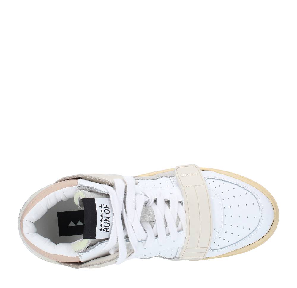 RUN OF Sneakers modello MID COMBI-CP RUN OF in pelle camoscio Vendite Flash