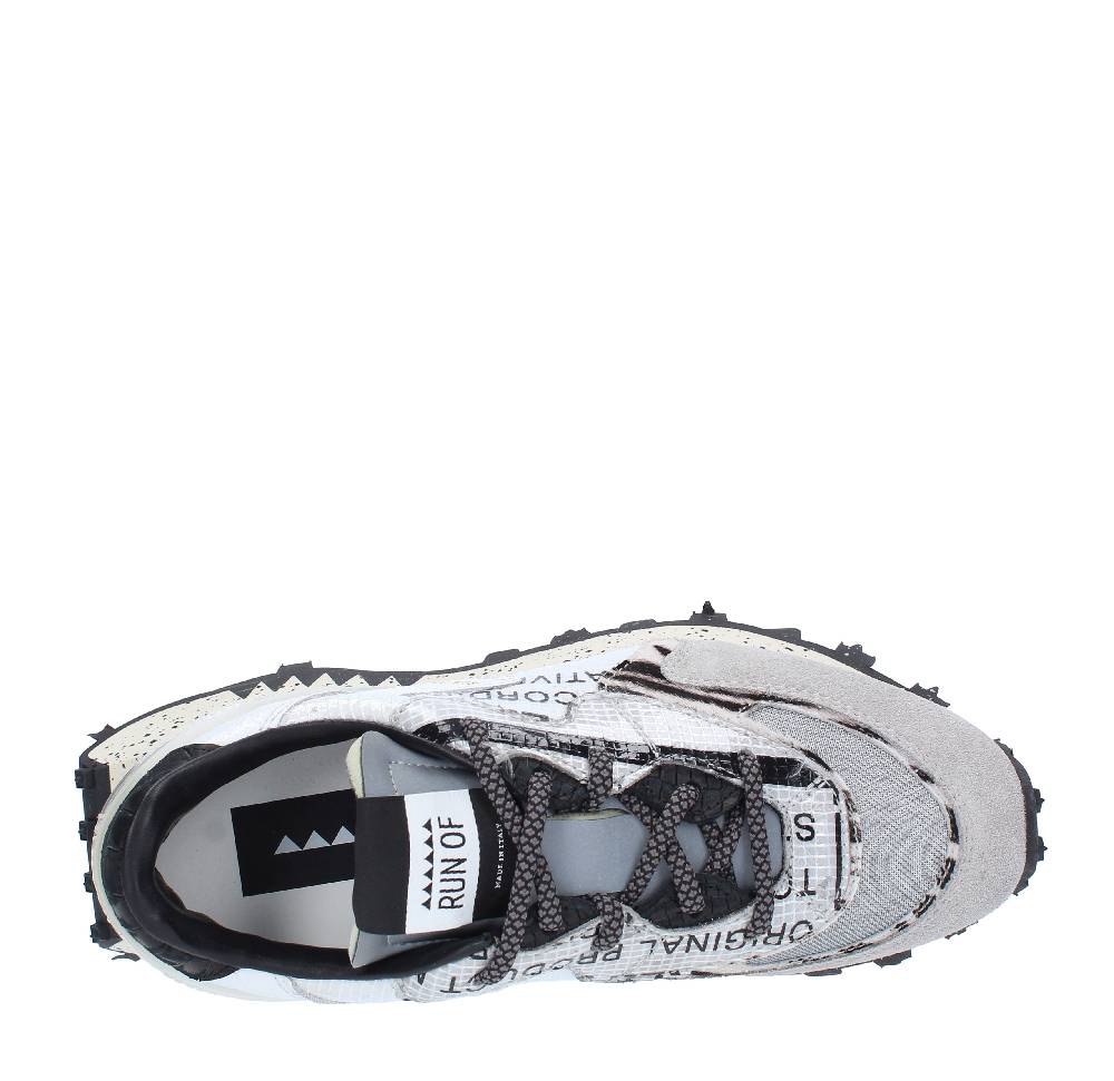 RUN OF Sneakers modello SHUTTLE RUN OF in pelle camoscio e tessuto Negozio