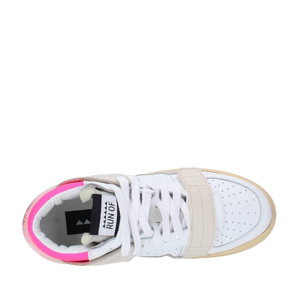 RUN OF Sneakers modello MID COMBI-RF RUN OF in pelle camoscio e tessuto Moda