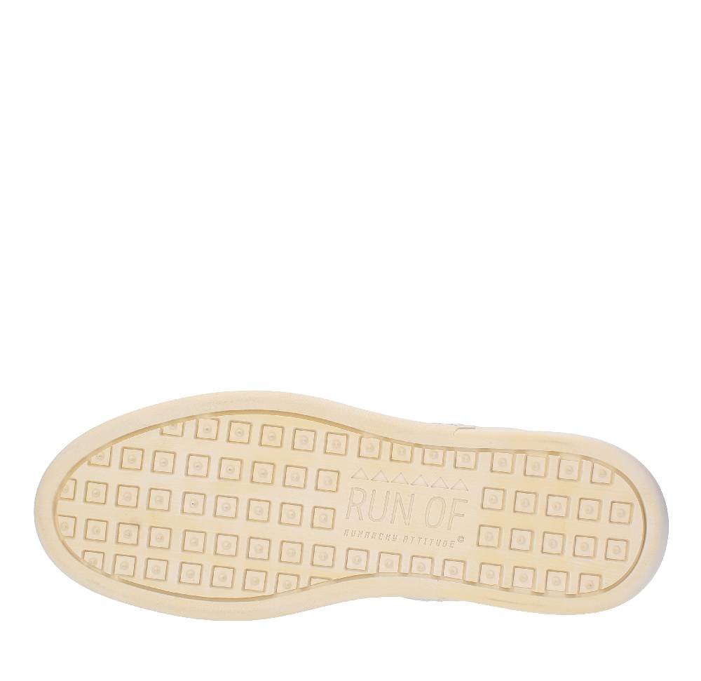 RUN OF Sneakers modello MID COMBI-AF RUN OF in pelle camoscio e tessuto Italia