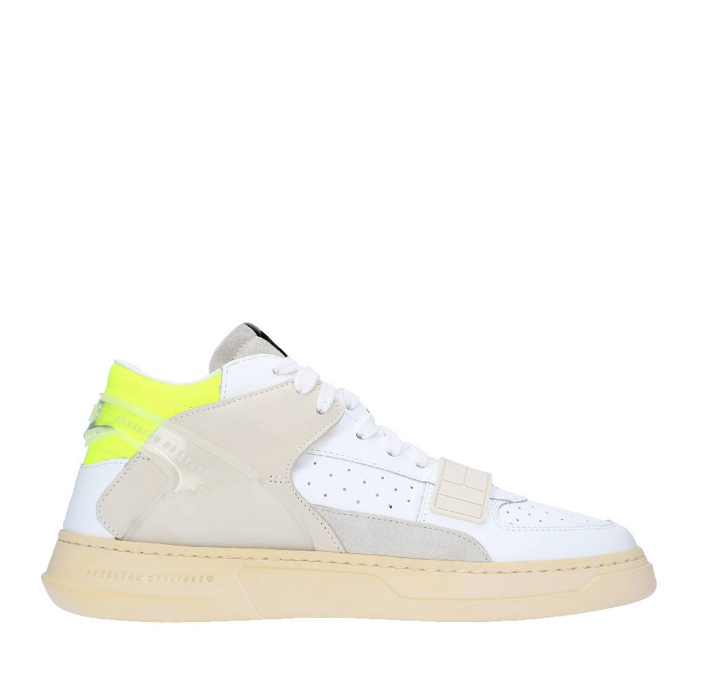 RUN OF Sneakers modello MID COMBI-GF RUN OF in pelle camoscio e tessuto Promozione