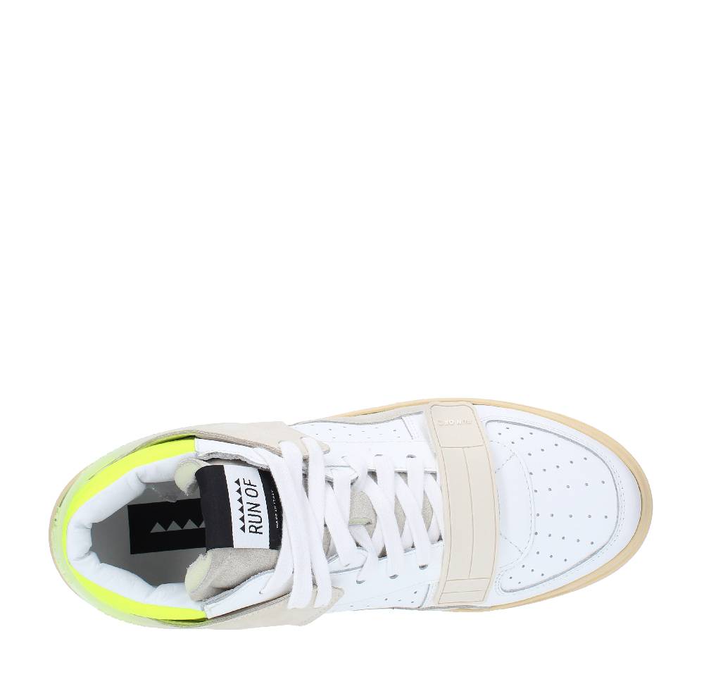 RUN OF Sneakers modello MID COMBI-GF RUN OF in pelle camoscio e tessuto Promozione
