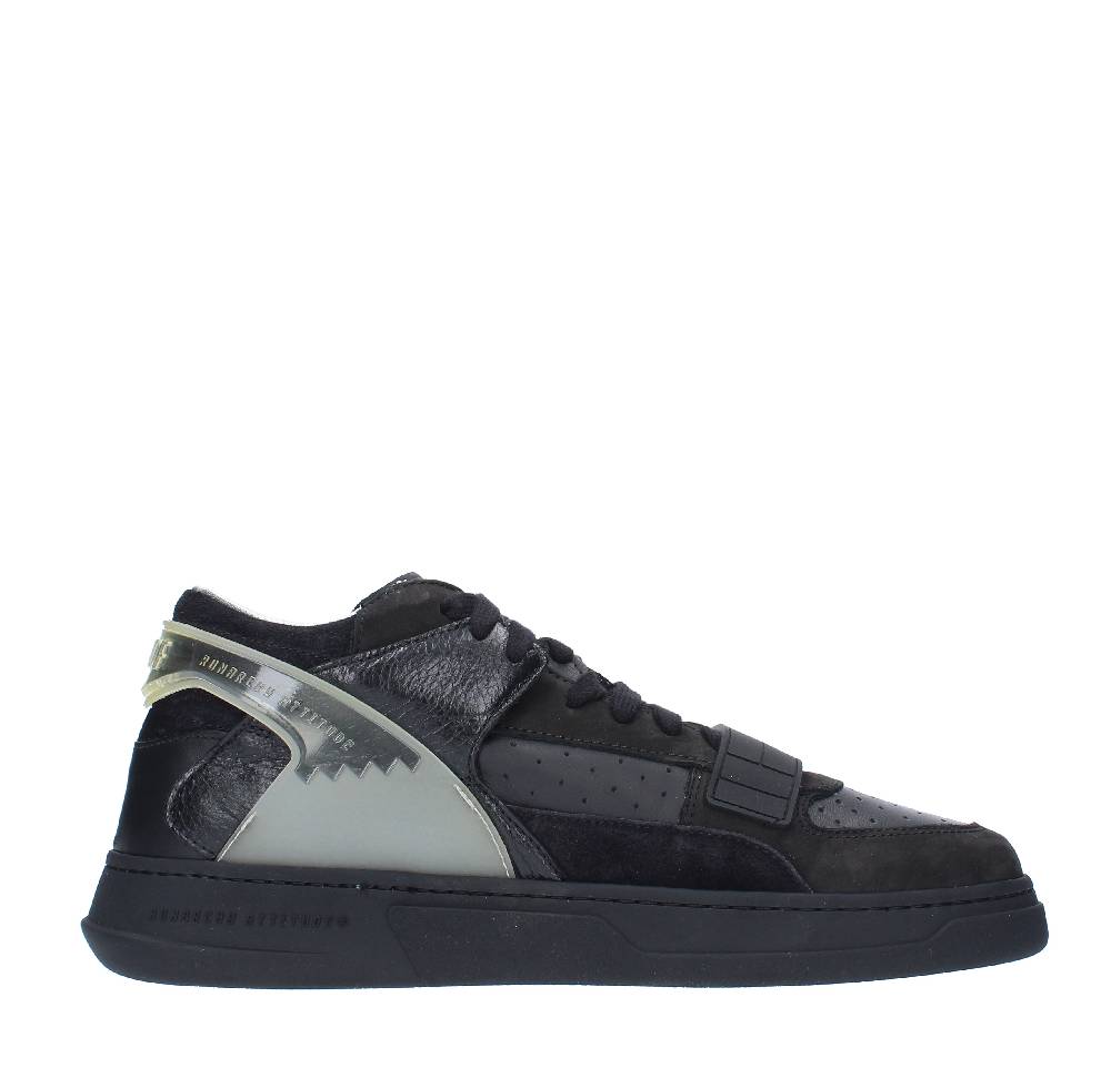 RUN OF Sneakers modello ERRANT MID RUN OF in pelle camoscio e tessuto Vendita