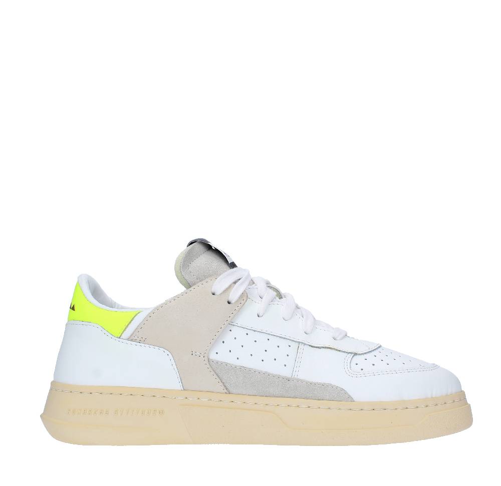RUN OF Sneakers modello EVO COMBI-GF RUN OF in pelle camoscio e tessuto Promozione