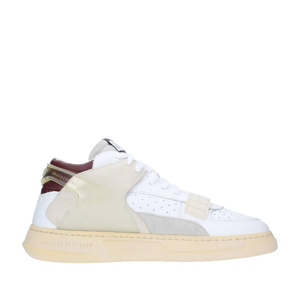 RUN OF Sneakers modello MID COMBI-BO RUN OF in pelle camoscio e tessuto Pezzi Unici