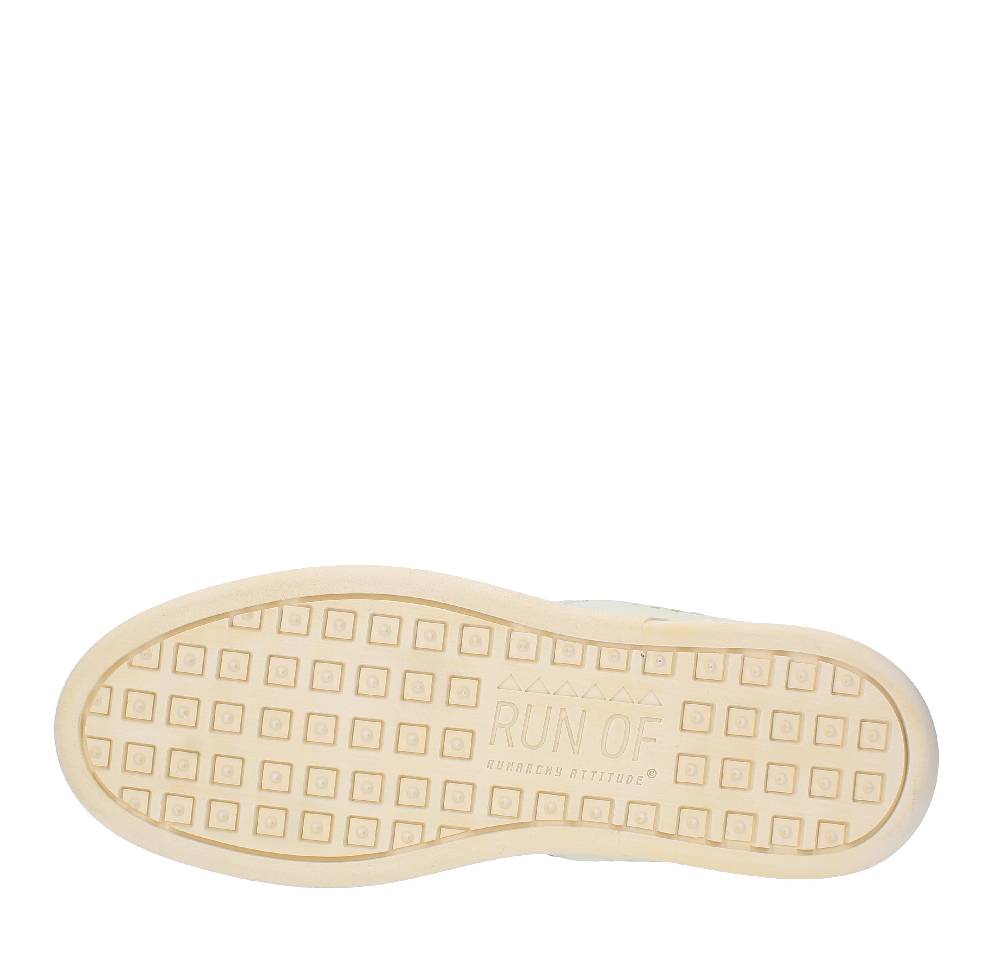RUN OF Sneakers modello MID COMBI-BO RUN OF in pelle camoscio e tessuto Pezzi Unici