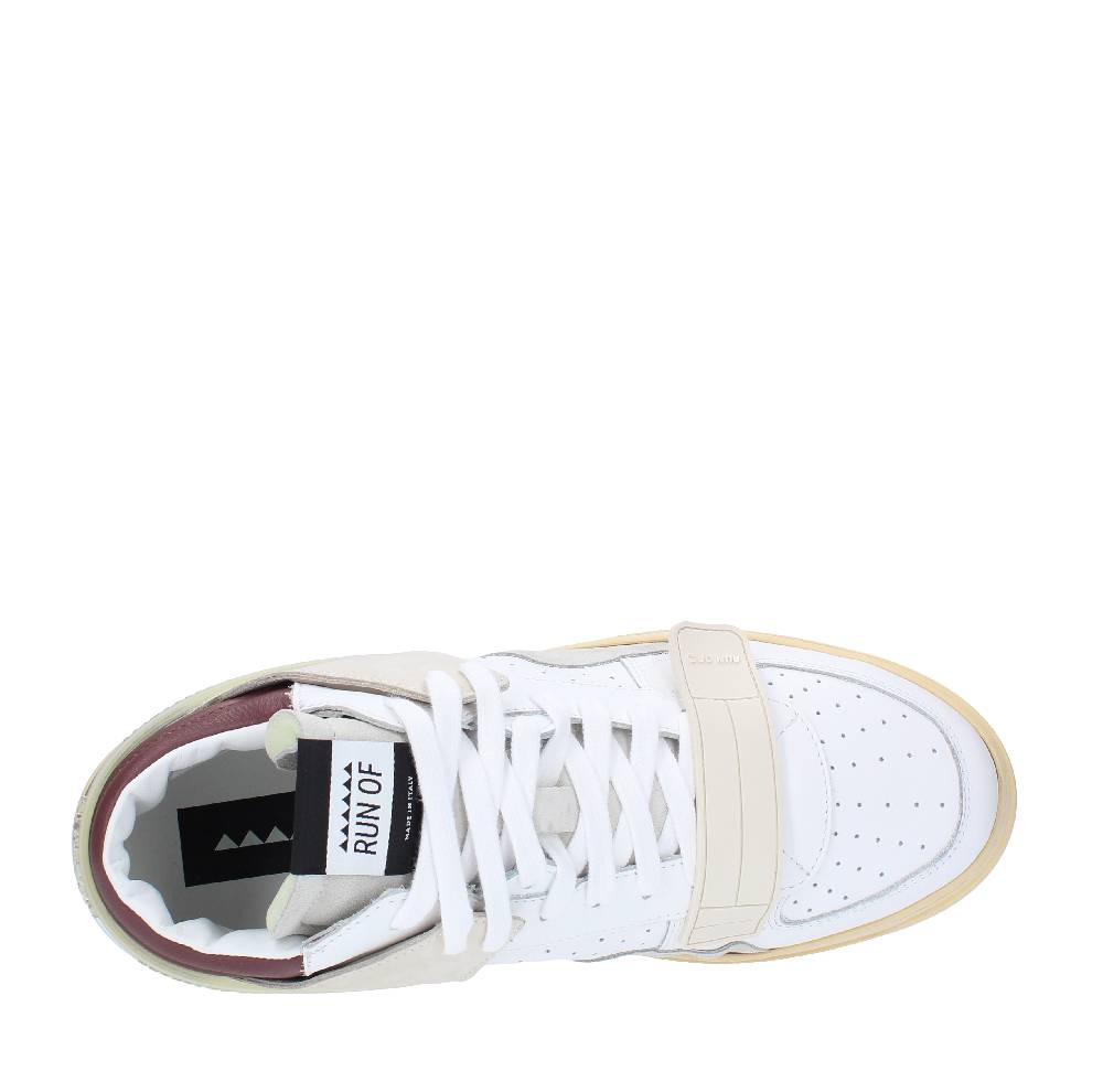 RUN OF Sneakers modello MID COMBI-BO RUN OF in pelle camoscio e tessuto Pezzi Unici