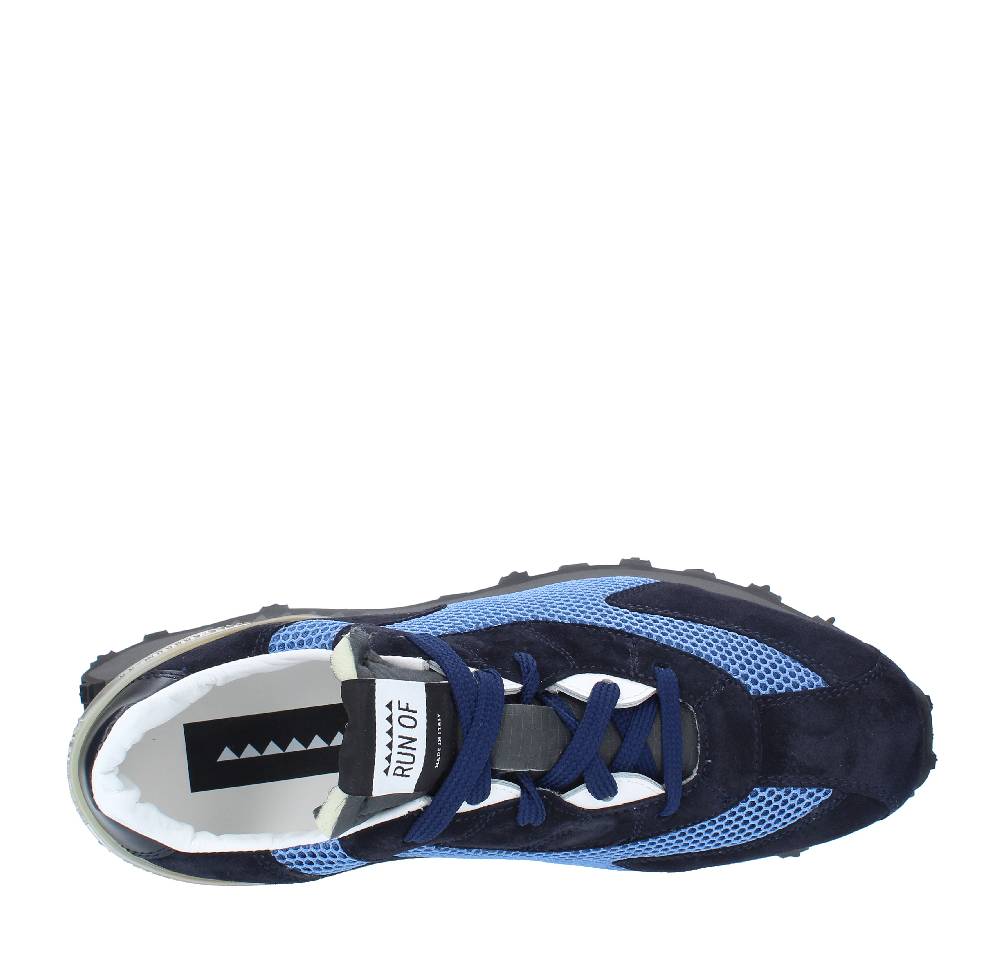 RUN OF Sneakers modello 40039M RUN OF in camoscio e tessuto Promozione Limitata