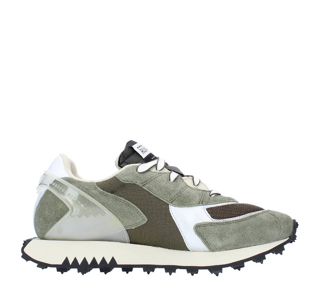 RUN OF Sneakers modello BUND RUN OF in camoscio e tessuto Fino Al -60%
