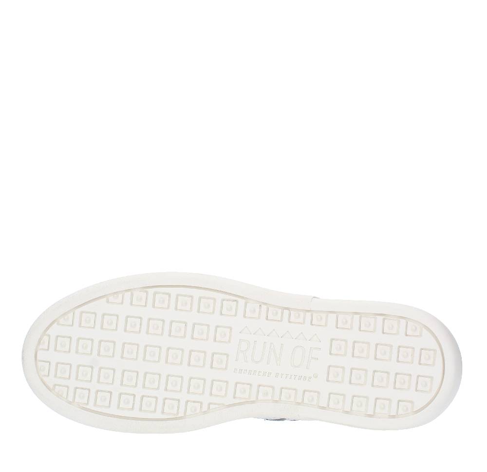 RUN OF Sneakers modello ROCKET RUN OF in pelle e tessuto Consegna Veloce