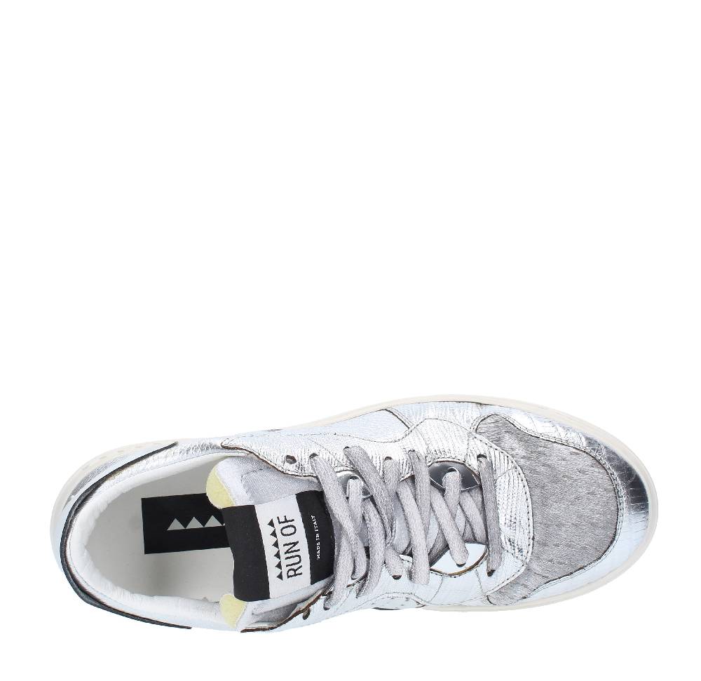 RUN OF Sneakers modello ROCKET RUN OF in pelle e tessuto Consegna Veloce