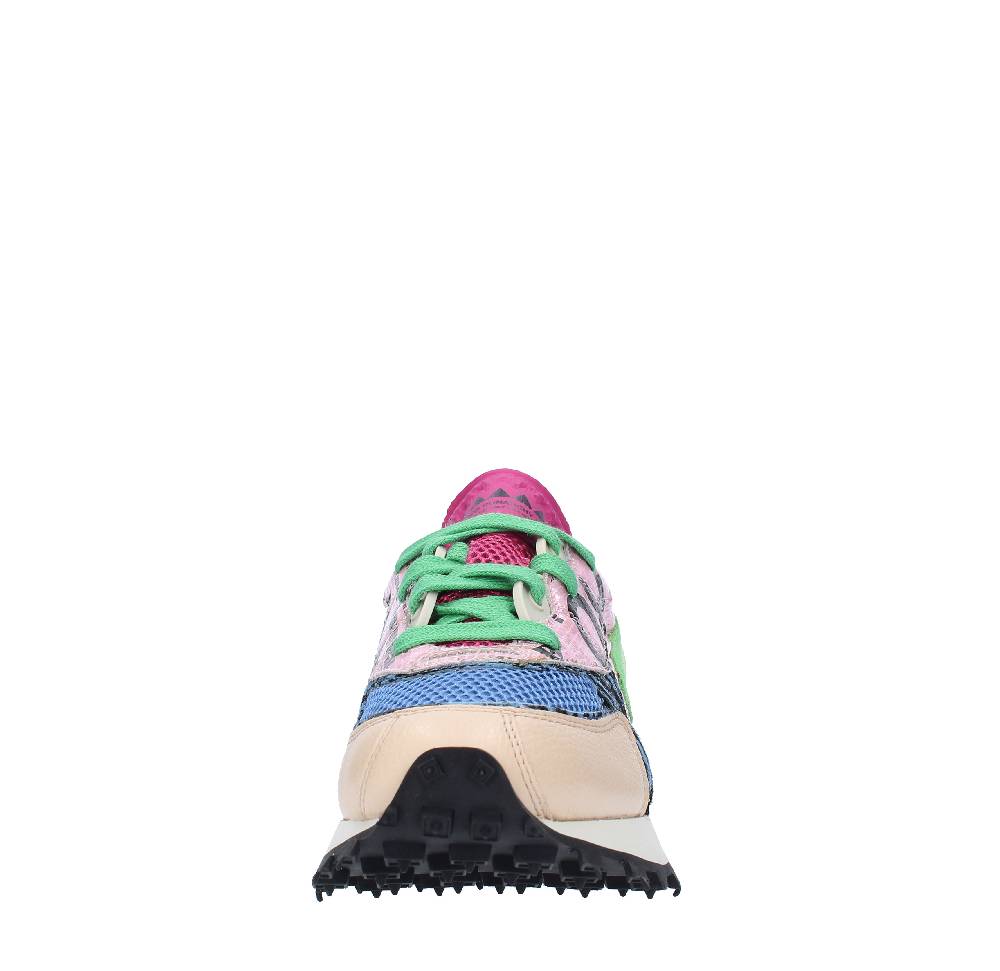 RUN OF Sneakers modello RO-1 HAMBURG RUN OF in pelle camoscio e tessuto Promozione Limitata