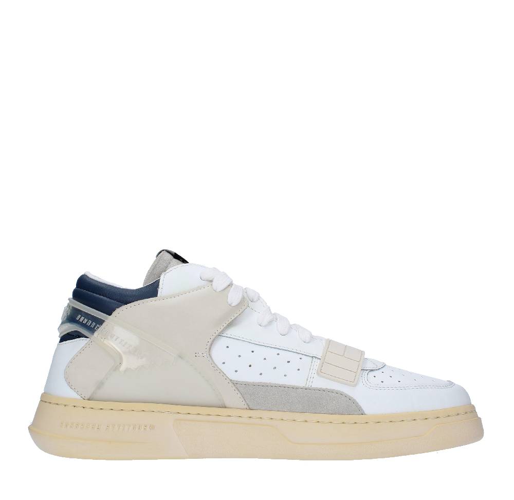 RUN OF Sneakers modello MID COMBI RUN OF in pelle camoscio e tessuto Shopping Online