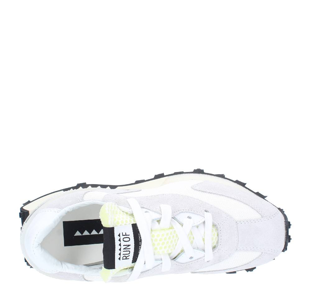 RUN OF Sneakers modello 9378 RUN OF in camoscio e tessuto Prezzo Ridotto