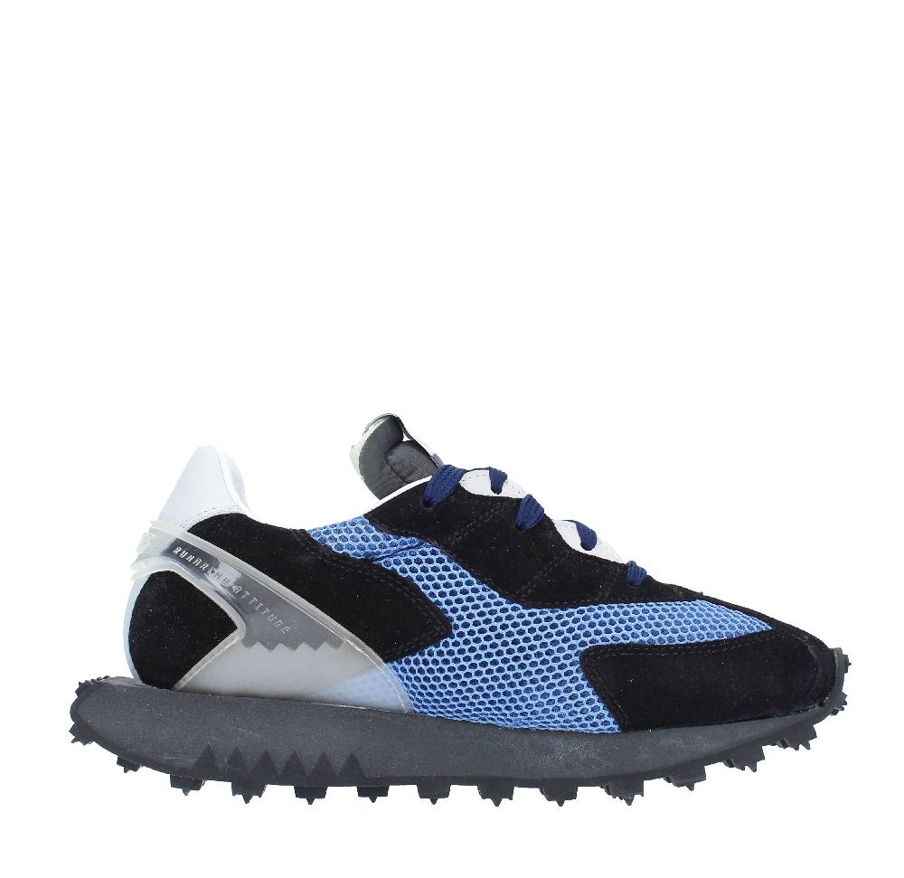 RUN OF Sneakers modello 9378 RUN OF in camoscio e tessuto Sottocosto