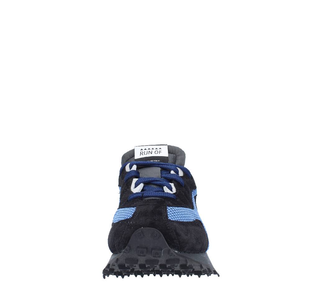 RUN OF Sneakers modello 9378 RUN OF in camoscio e tessuto Sottocosto