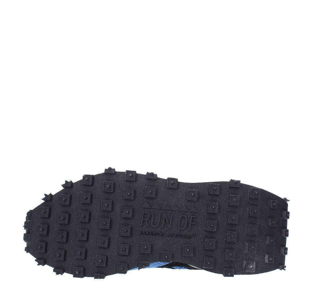 RUN OF Sneakers modello 9378 RUN OF in camoscio e tessuto Sottocosto