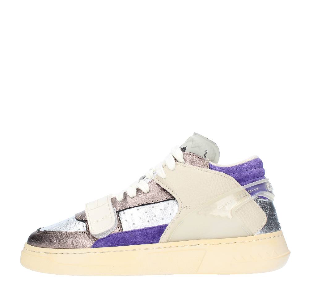 RUN OF Sneakers modello METAL PUNK RUN OF in pelle e tessuto
