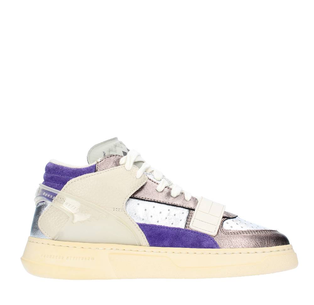 RUN OF Sneakers modello METAL PUNK RUN OF in pelle e tessuto Convenienza