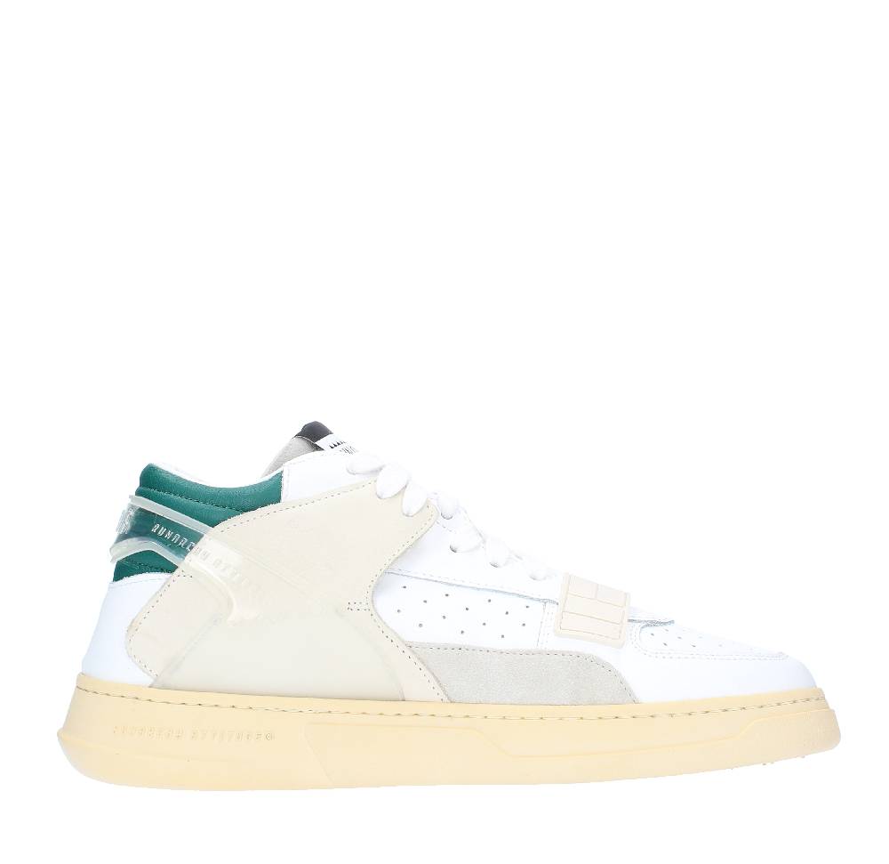 RUN OF Sneakers modello MID COMBI-AV RUN OF in pelle camoscio e tessuto Novità