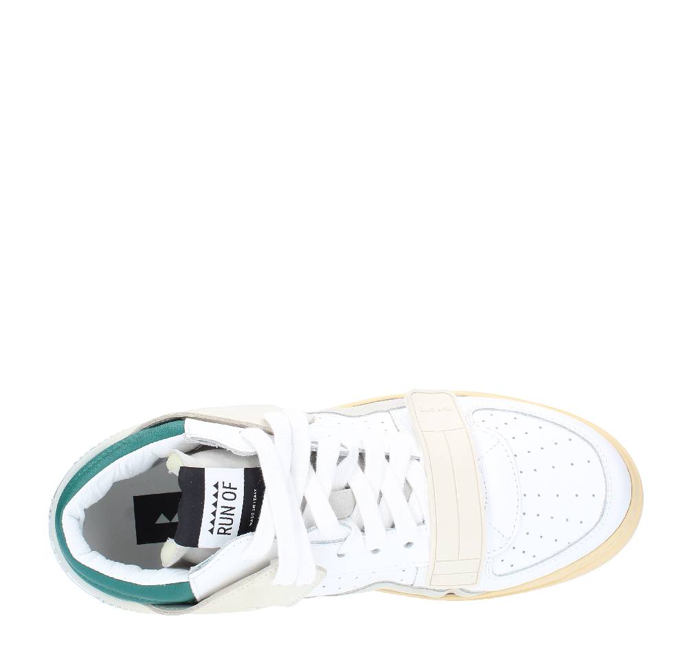 RUN OF Sneakers modello MID COMBI-AV RUN OF in pelle camoscio e tessuto Novità