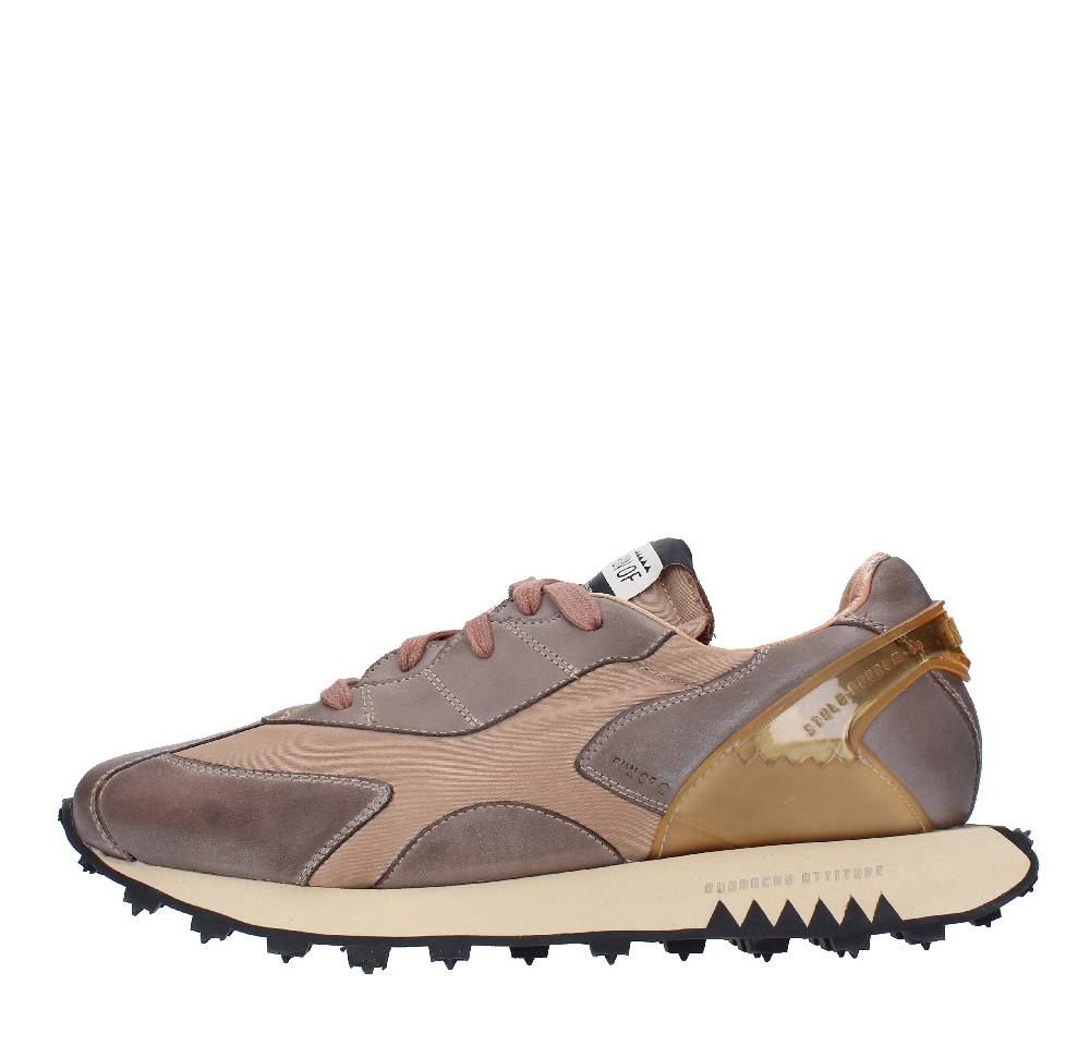 RUN OF Sneakers modello VINTAGE RUN OF in pelle e tessuto