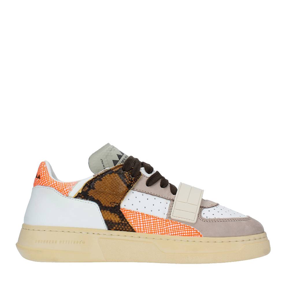 RUN OF Sneakers modello KLAUS W RUN OF in Pelle camoscio e tessuto Saldi