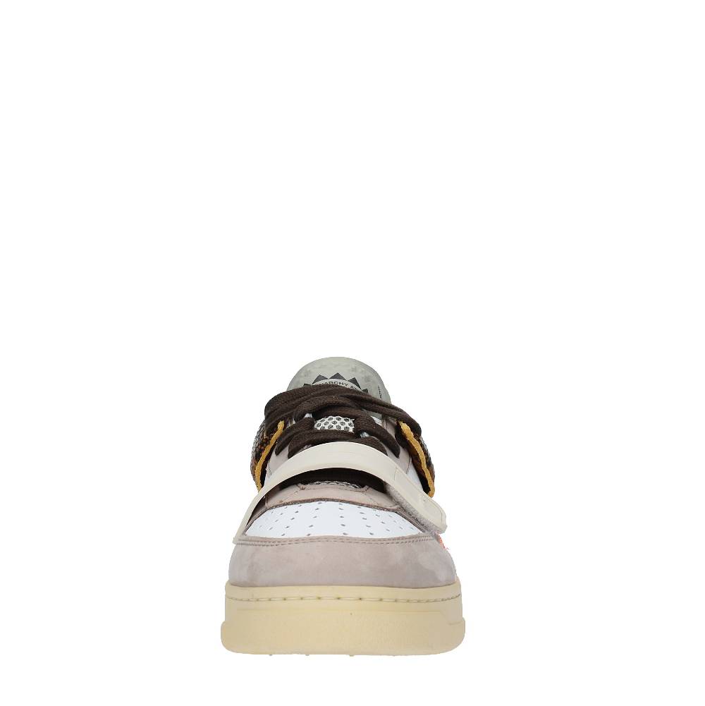 RUN OF Sneakers modello KLAUS W RUN OF in Pelle camoscio e tessuto Saldi